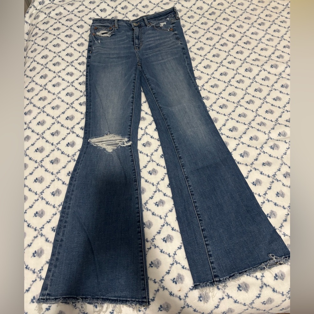 American Eagle flared jeans